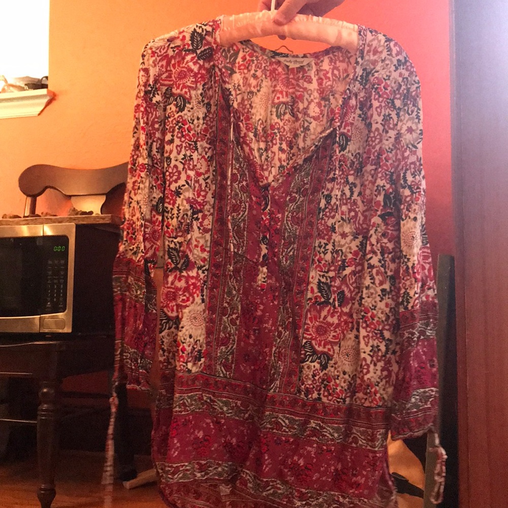 Lucky Brand patterned shirt
